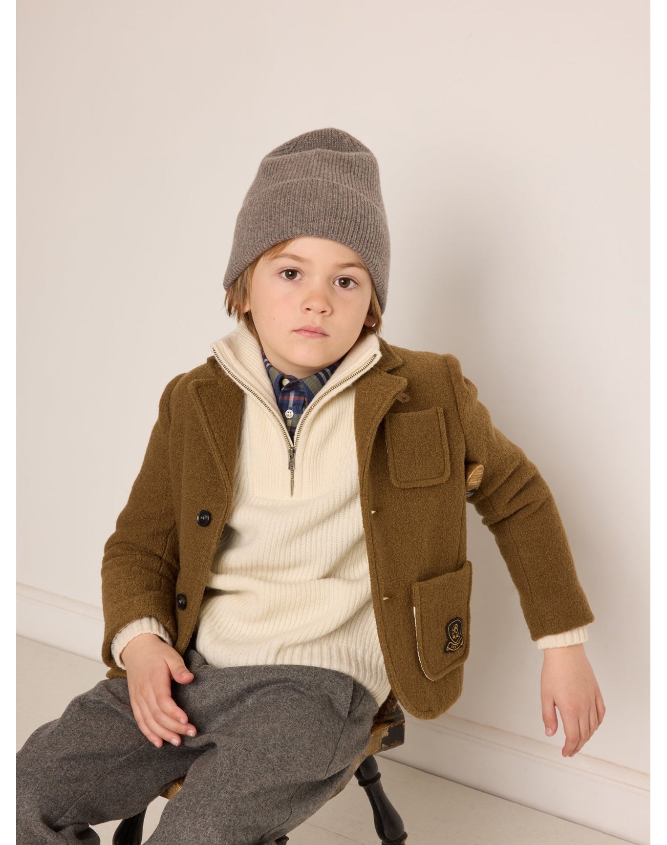 Unisex | Benny Beanie | Brown