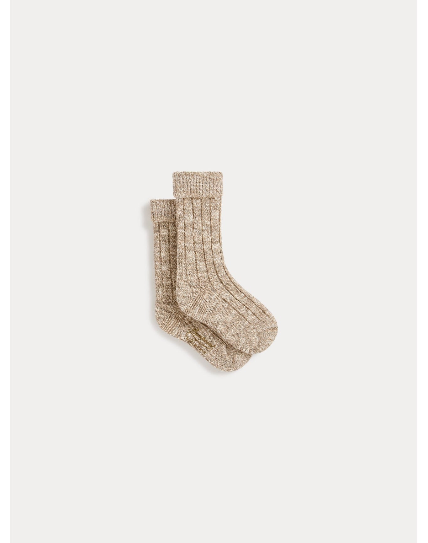 Unisex | Bethine Socks Flecked | Alabaster White