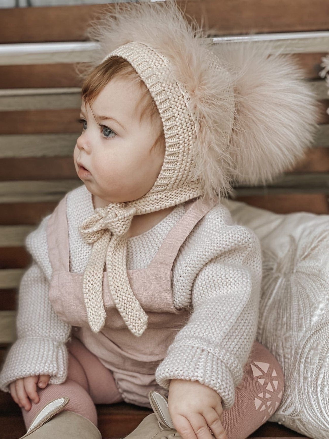 Unisex | Lion Bonnet | Pink