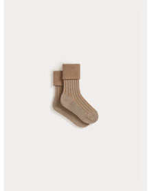 Unisex | Thorild Ribbed Socks | Natural