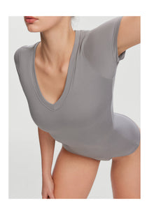 V-Neck T-shirt | Cool Gray