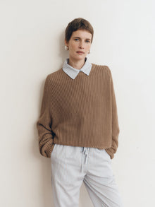 Pia Cotton Sweater | Bark