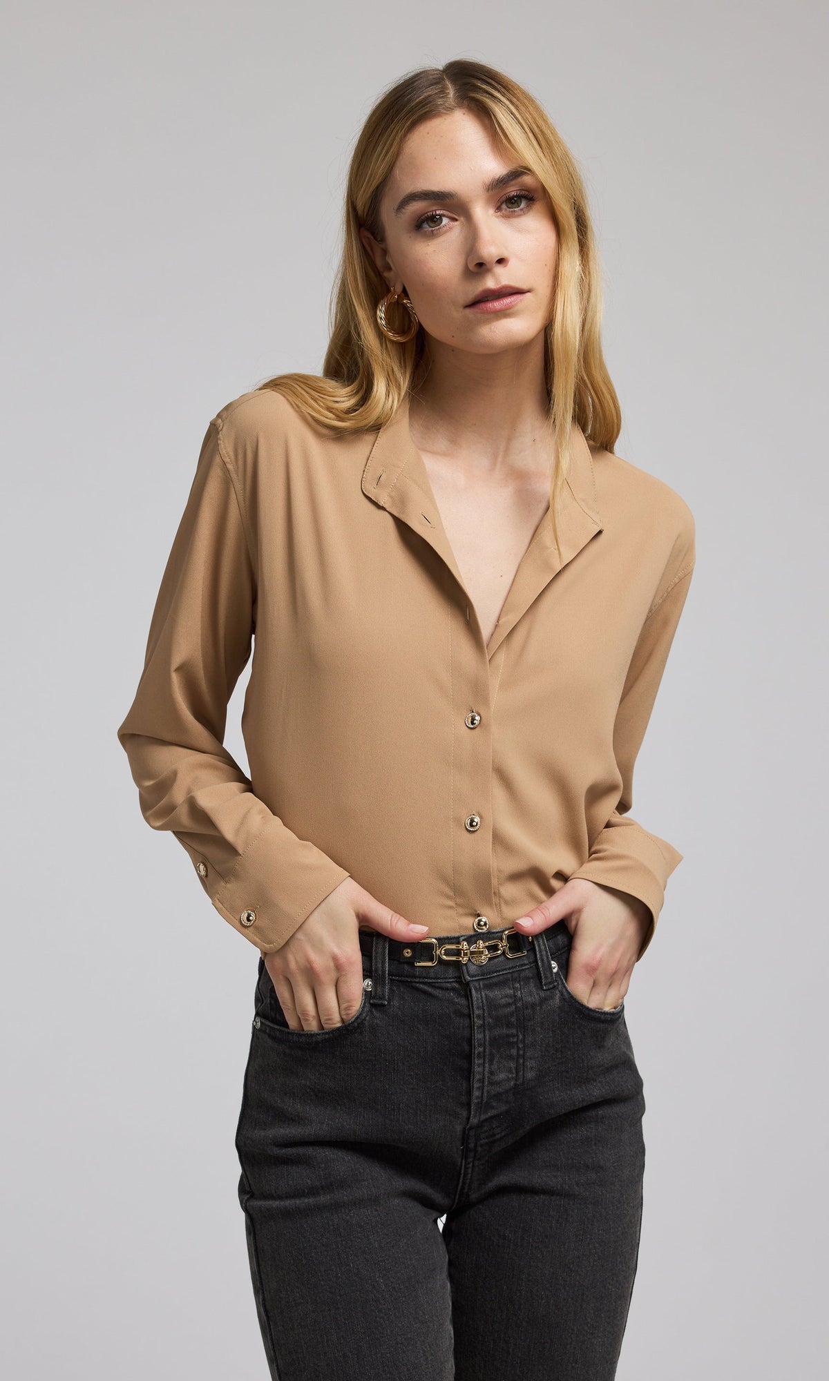 Venicia Blouse | Camel