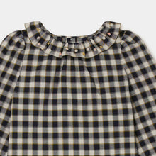 Girl | Timber Embroidered Blouse | Medium Gray
