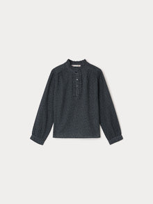 Girl | Juna Blouse | Slate Gray