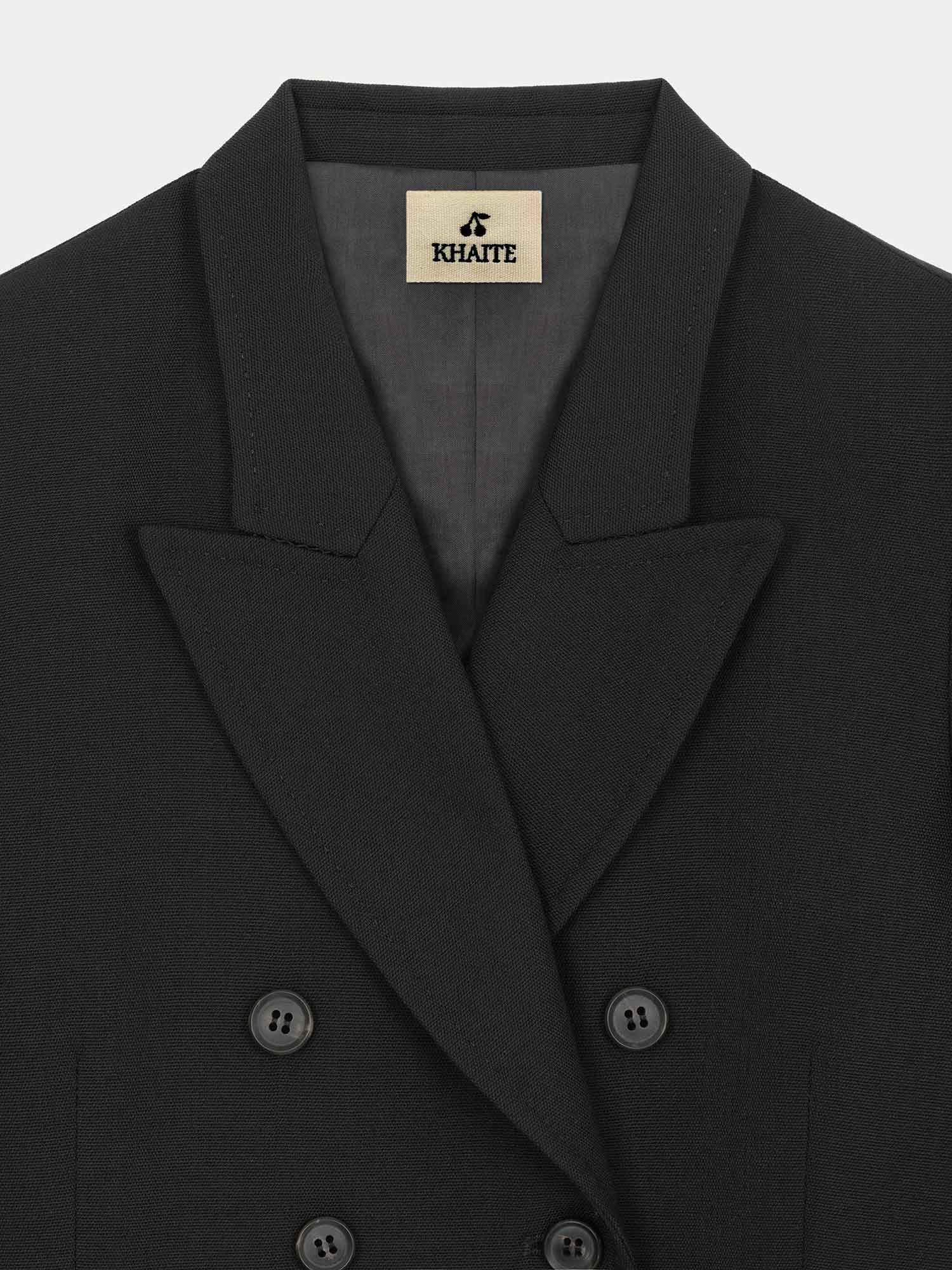 Girl | Bonpoint X Khaite Tammie Blazer | Ocean Black