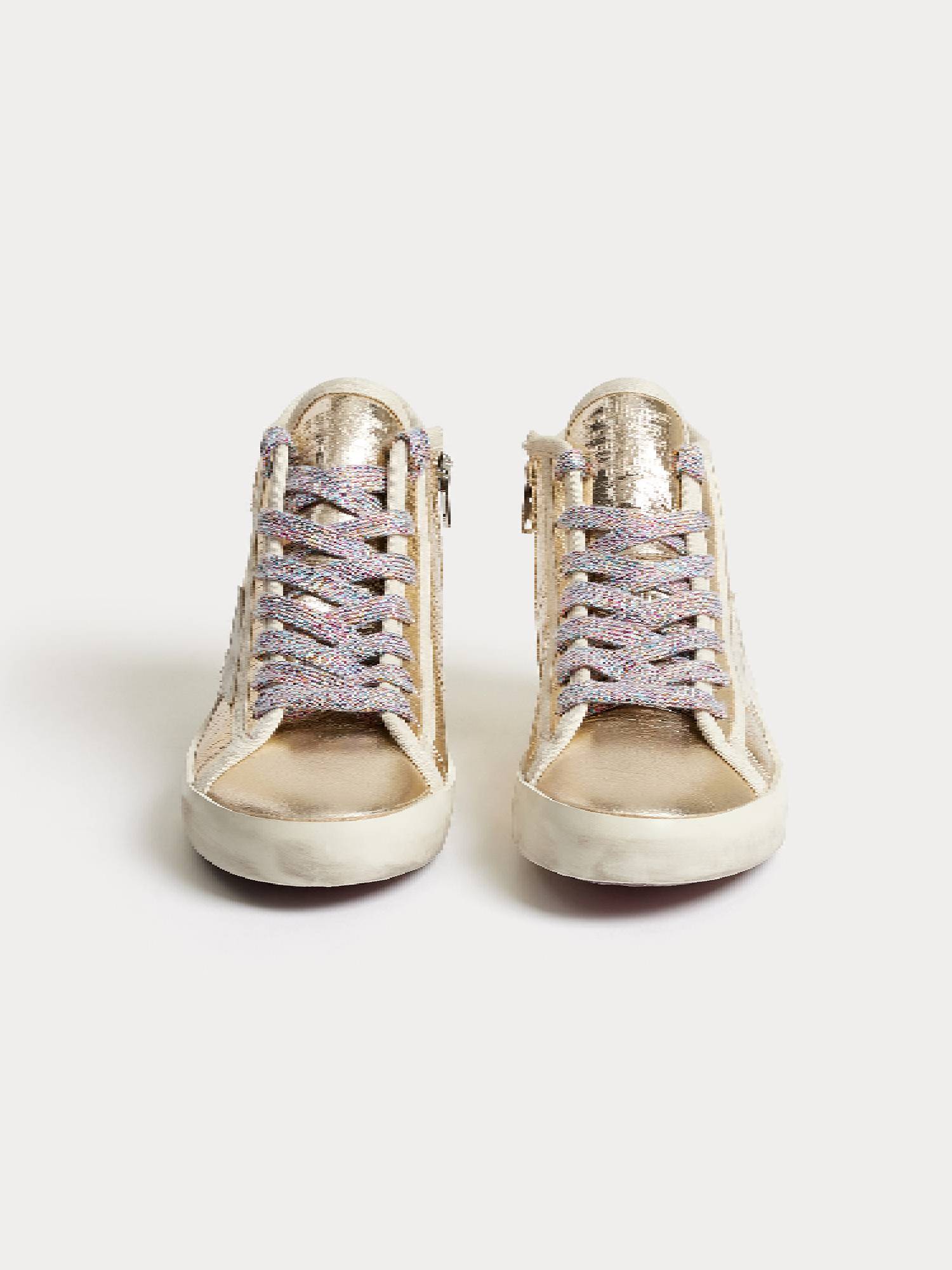 Girl | Francy Bonpoint X Golden Goose Sneakers | Gold
