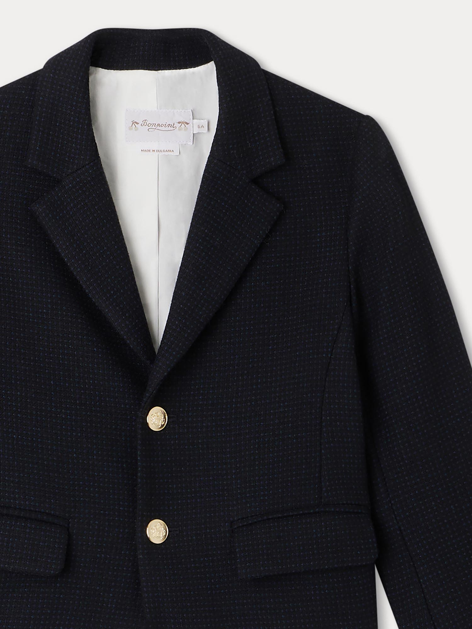 Boy | Téo Wool Jacket | Midnight Blue