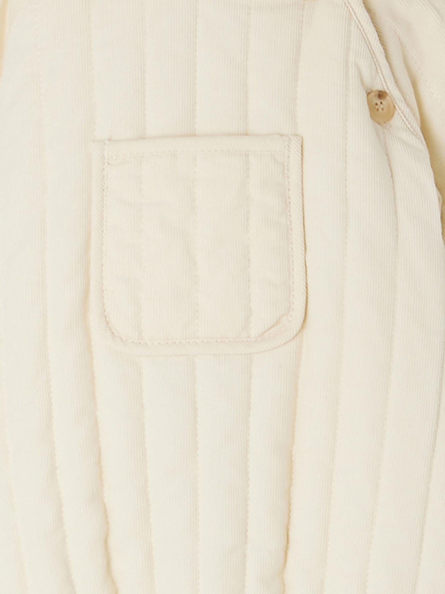 Unisex | Glad Quilted Snowsuit | Ivory