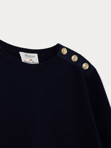 Women | Bonpoint X Vanessa Seward Guardino Wool Sweater | Ink