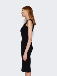 WARDROBE.NYC | Knit Midi Dress | Black