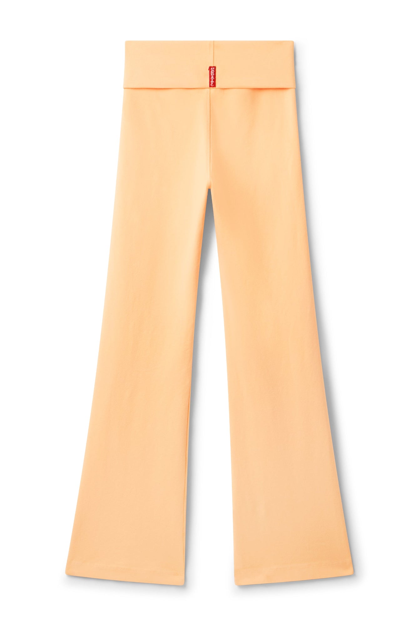 Kids | Kids Rolldown Bootleg Flare Pant | Orange Creamsicle