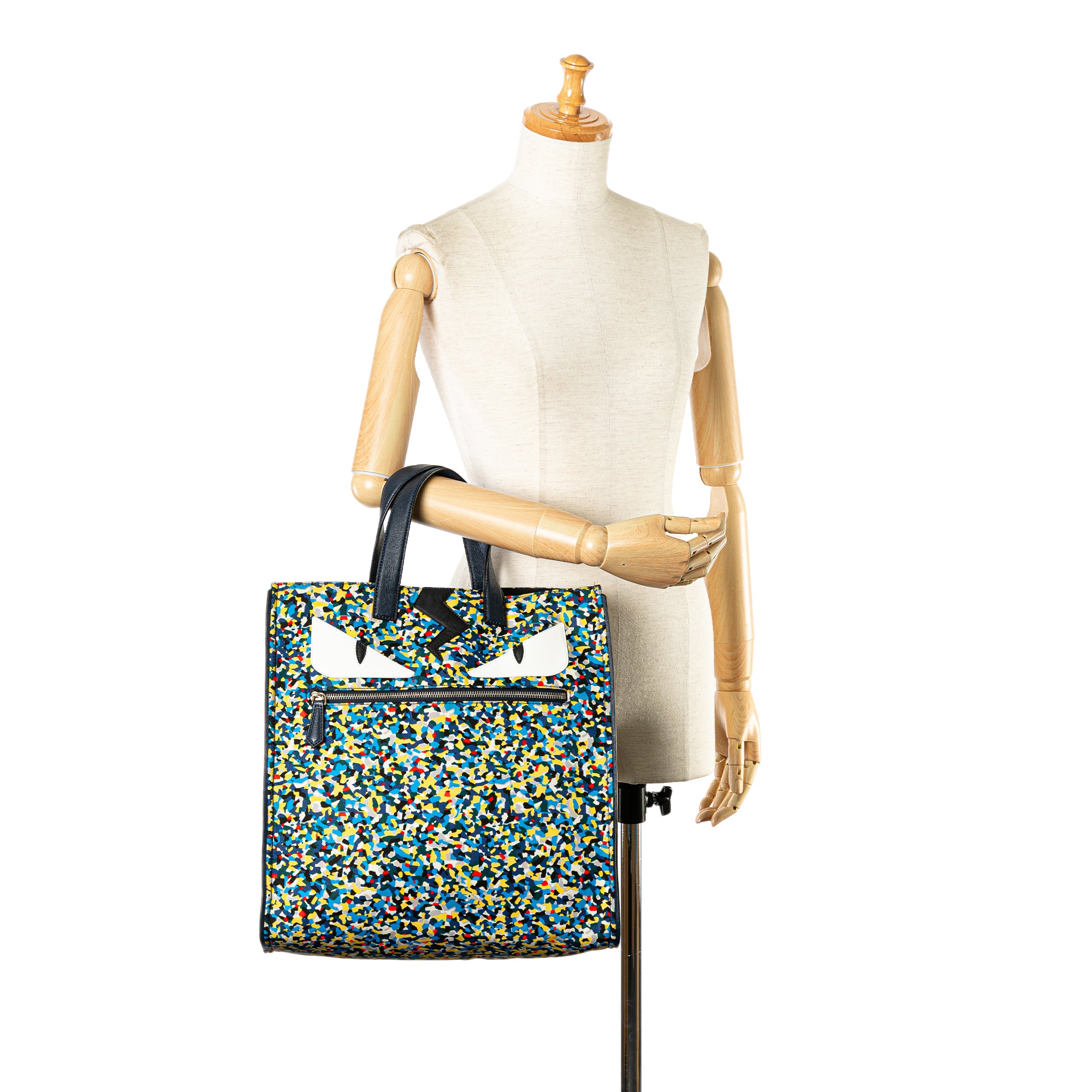 Fendi Pre-Owned Monster Confetti Tote Bag | Women | Blue