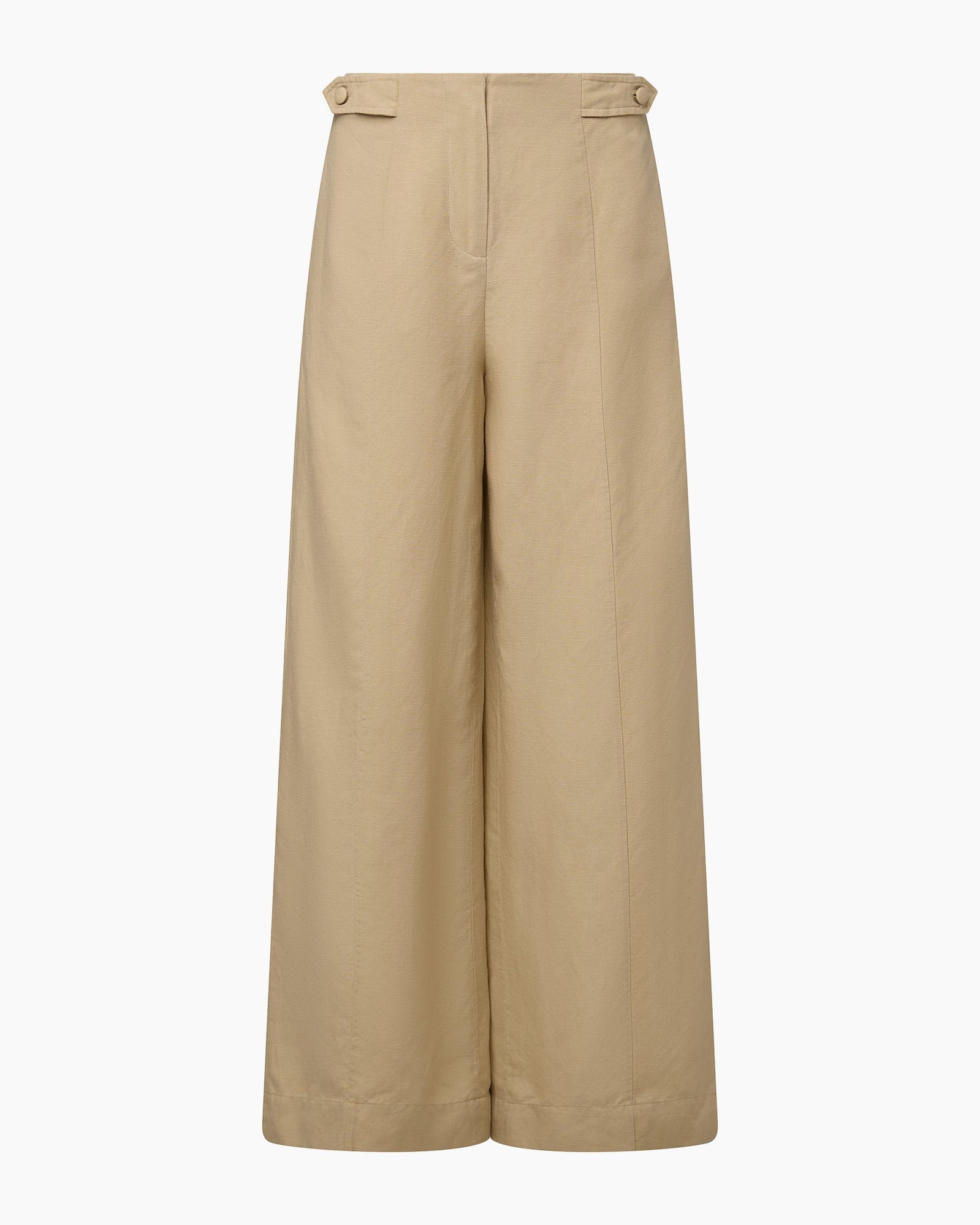 Womens | Air Linen Palazzo Pant | Jute