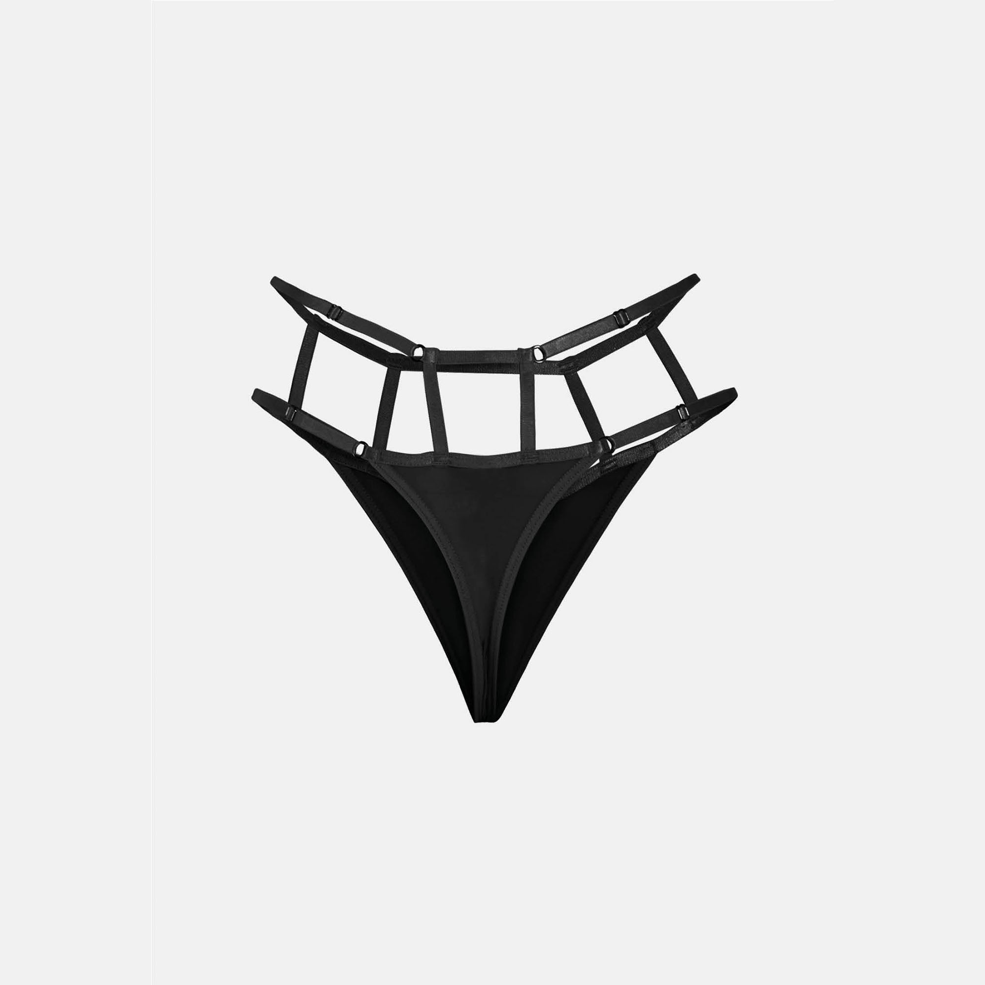 OW Collection WENDY Thong Account 002 - Black Caviar