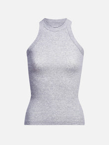 Wesley | Rivington Ribbed Tank | Grey Heather