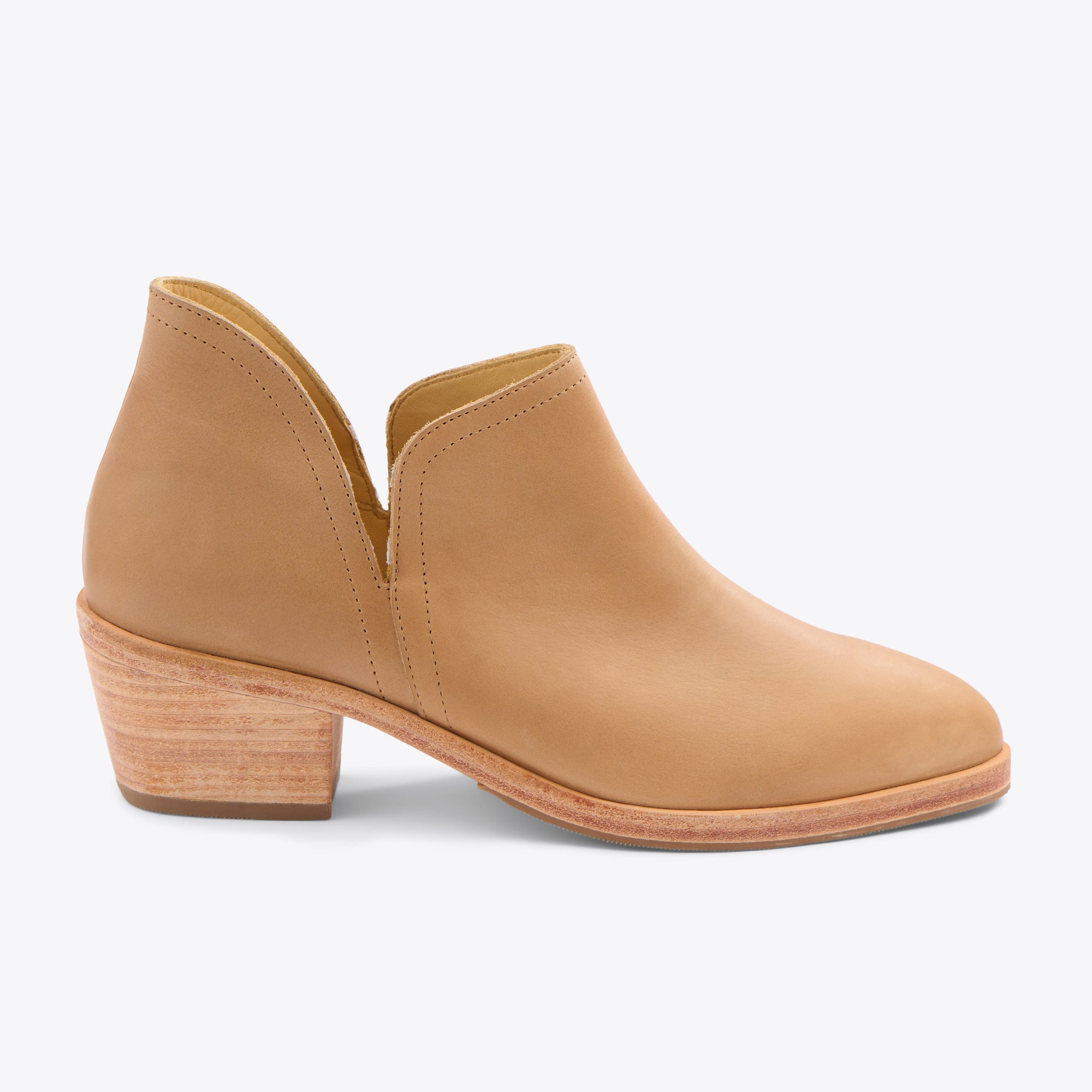 Everyday Ankle Bootie Almond Women's Leather Boot Nisolo
