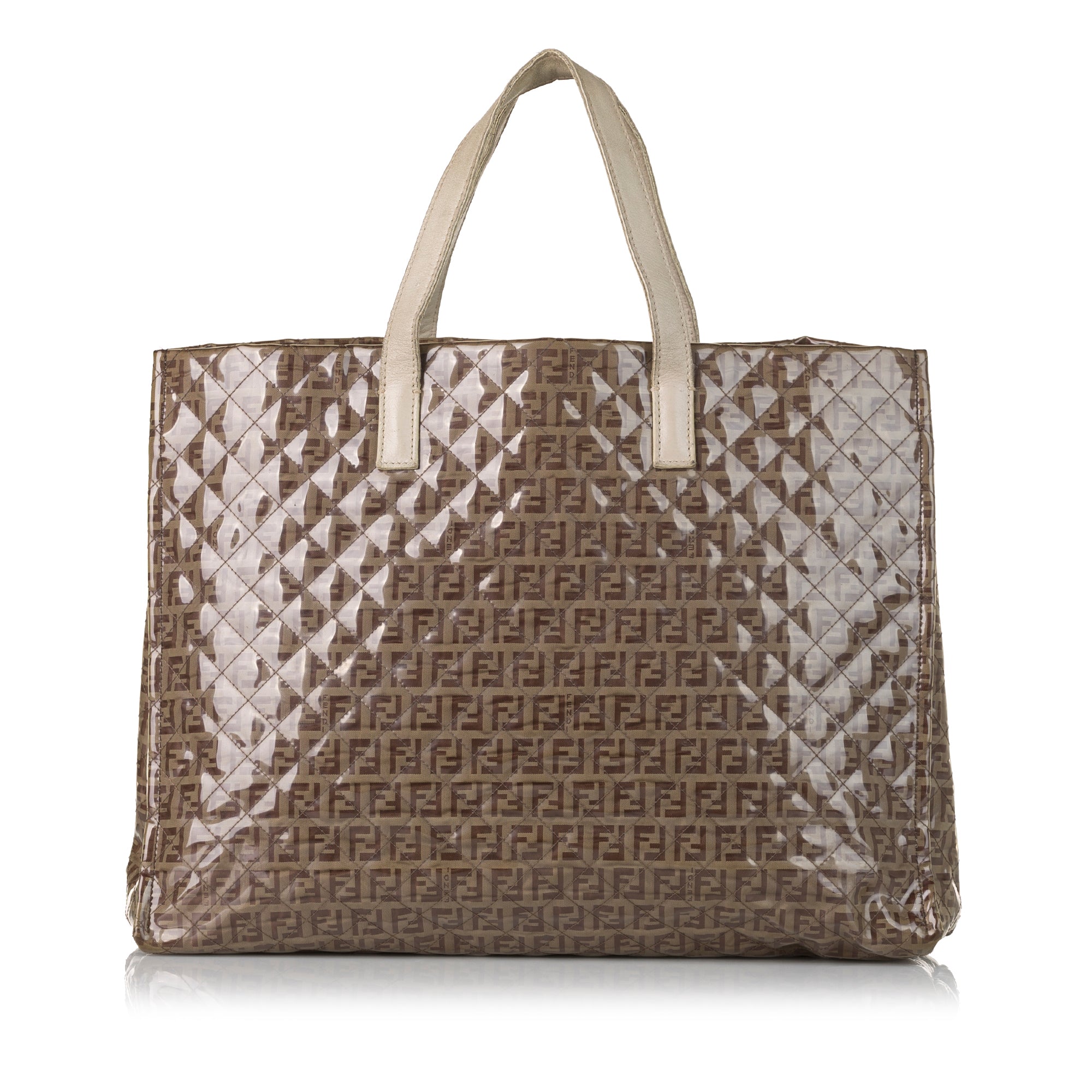 Fendi Pre-Owned Zucchino Glazed Tote | Women | Brown