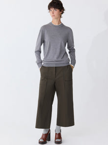Wyeth Cropped-Leg Pant | Forest