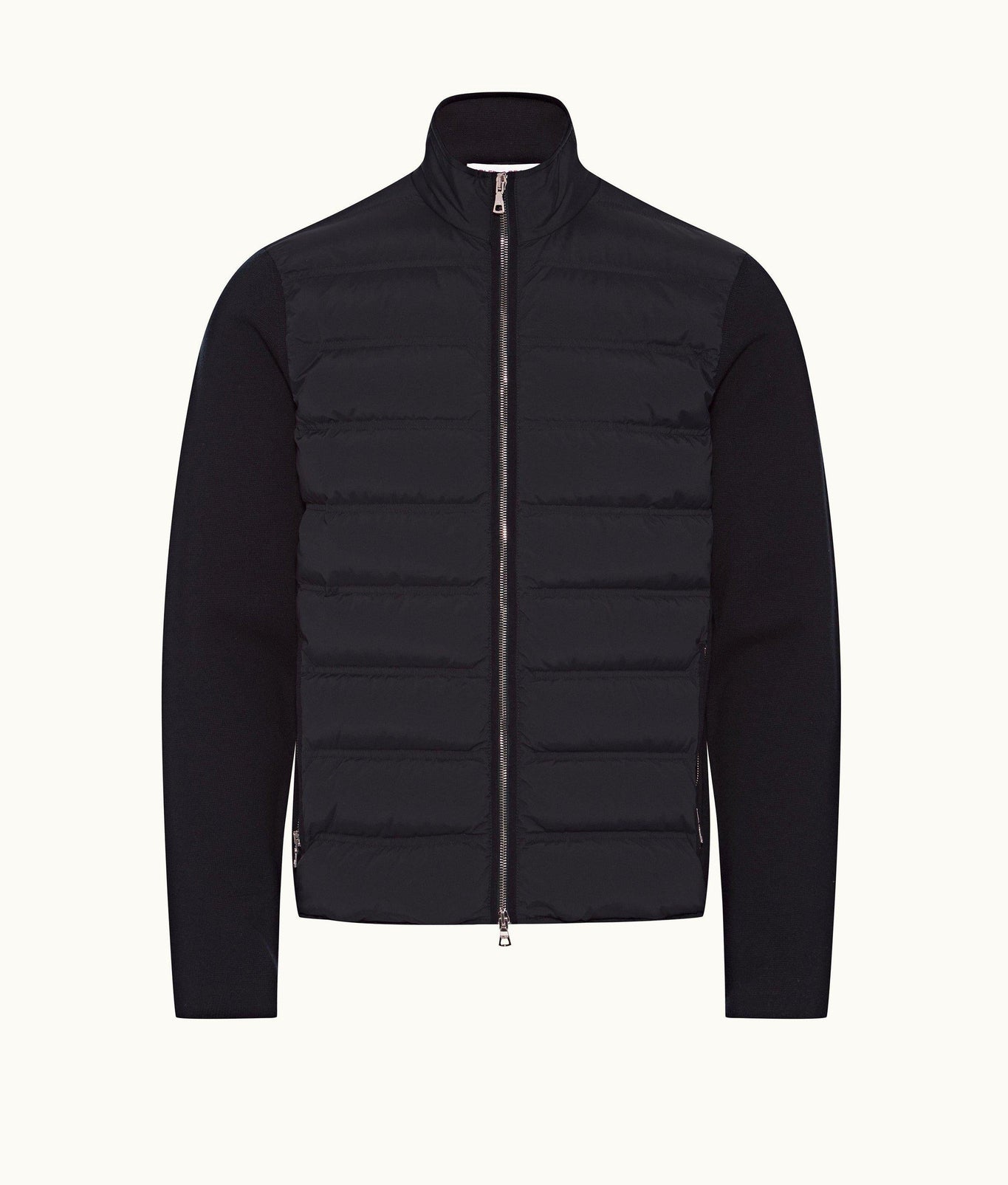 Wallace Merino Down Quilted Jacket | Navy
