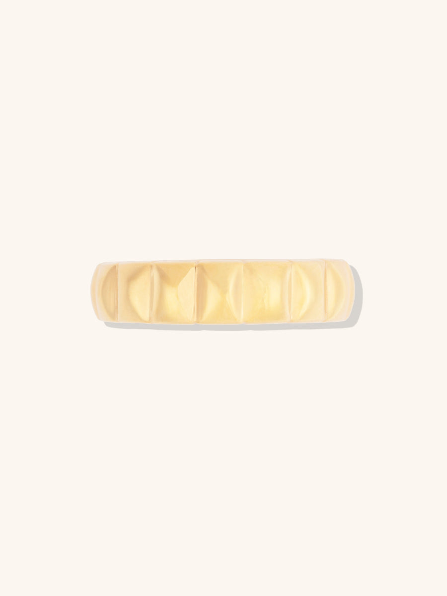 Checker Ring | 14K Gold Vermeil
