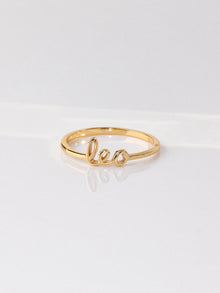 Leo Ring | 14K Gold Plated Brass