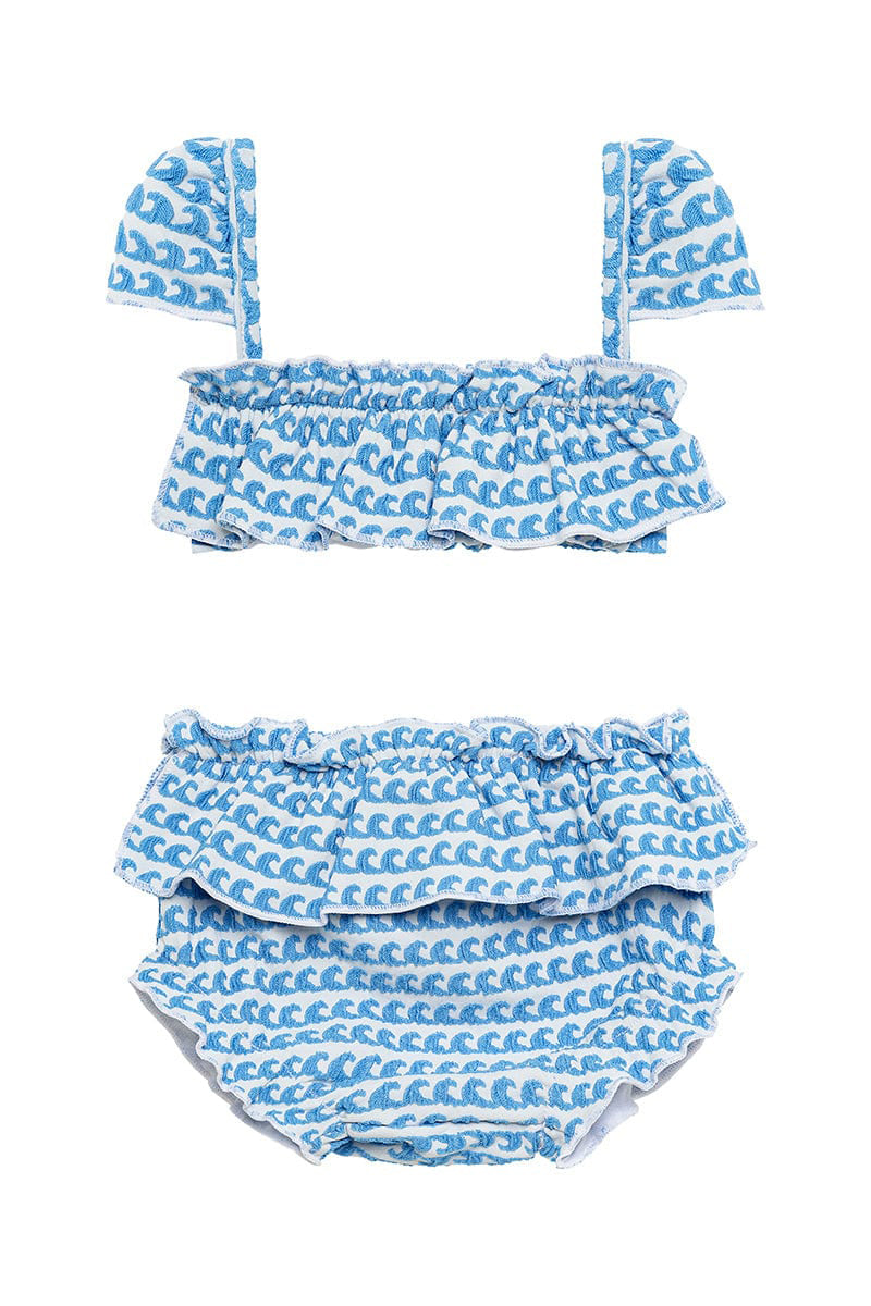 Kids | Cabana Bikini Set | Wave Repeat