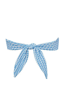 Tori Ties Bandeau Bikini Top | Wave Repeat