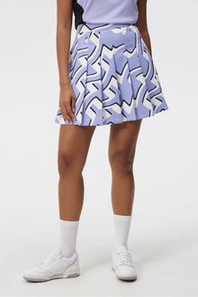 Women | Adina Print Skirt | Bridge Wave Sweet Lavender