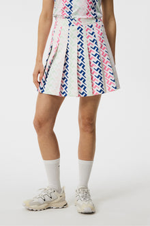 Women | Adina Print Skirt | Pink Painted Bridge