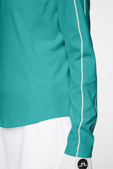 Women | Adiola Quarter Zip Mid Layer | Teal