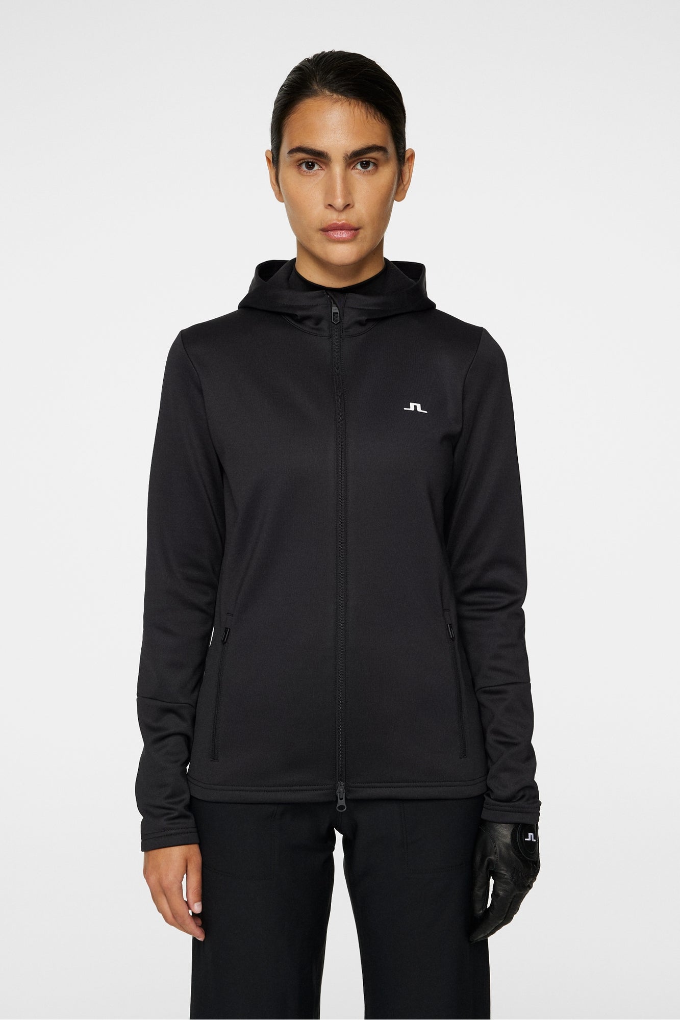Women | Aerial Zip Hood | Black