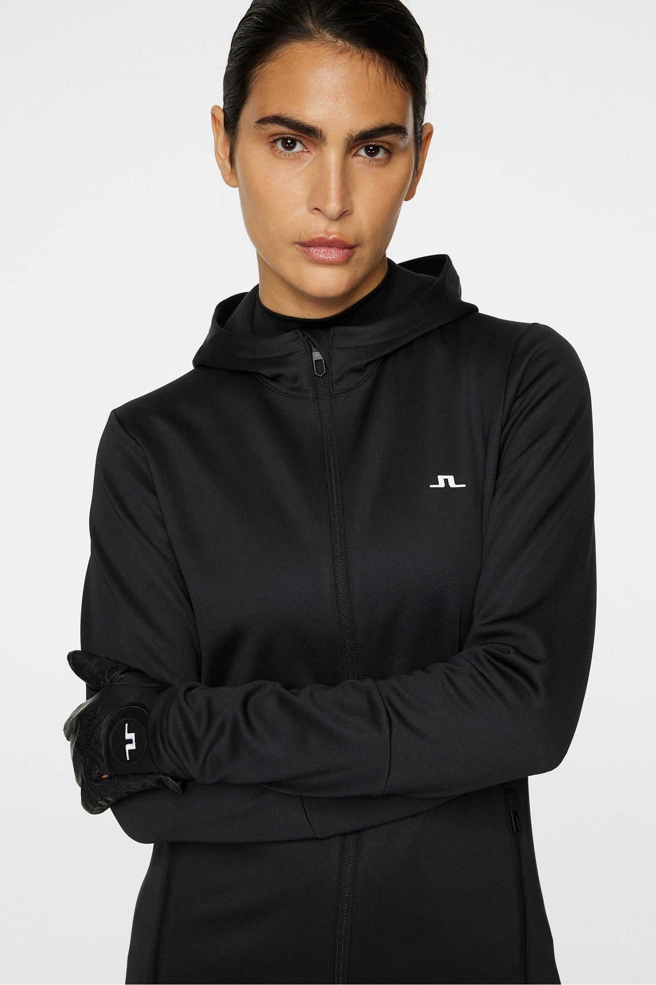 Women | Aerial Zip Hood | Black