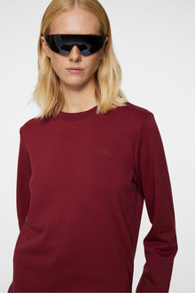 Women | Alpha Creneck | Cabernet