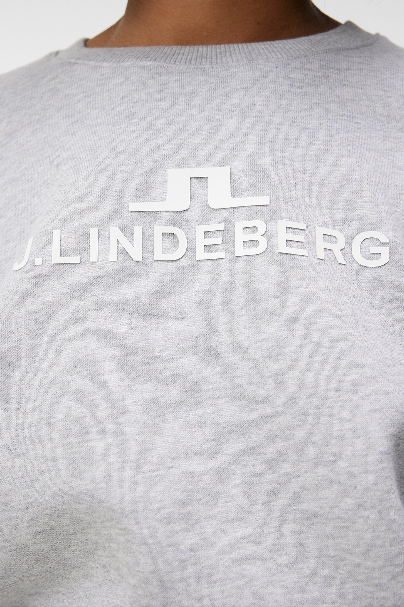 Women | Alpha Creneck | Light Grey Melange