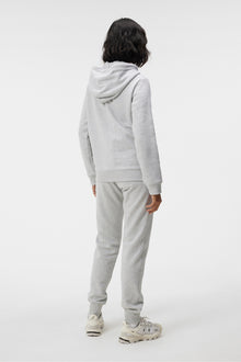 Women | Alpha Zip Hood | Light Grey Melange