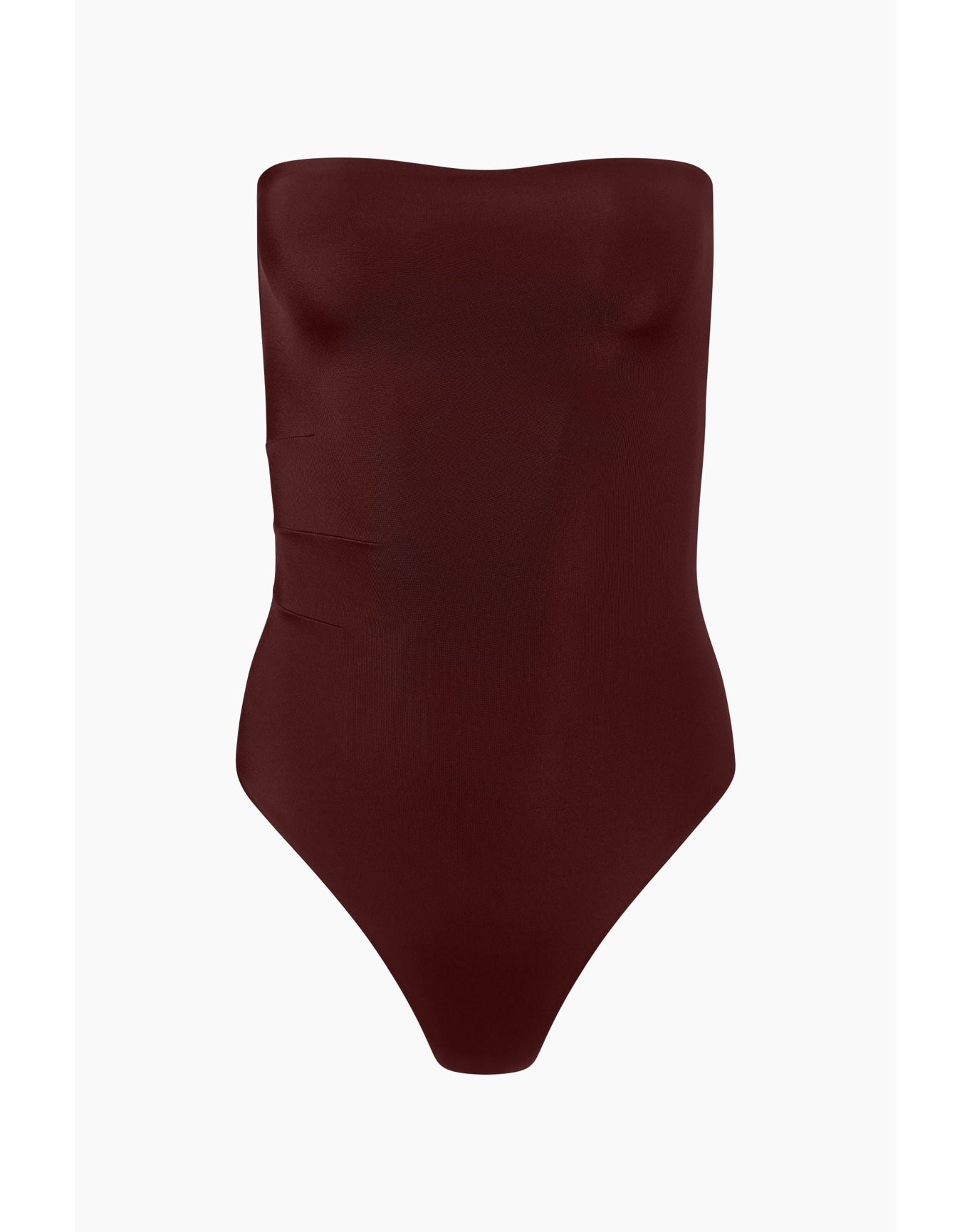 Women | Bardot One Piece | Chocolate Cherry