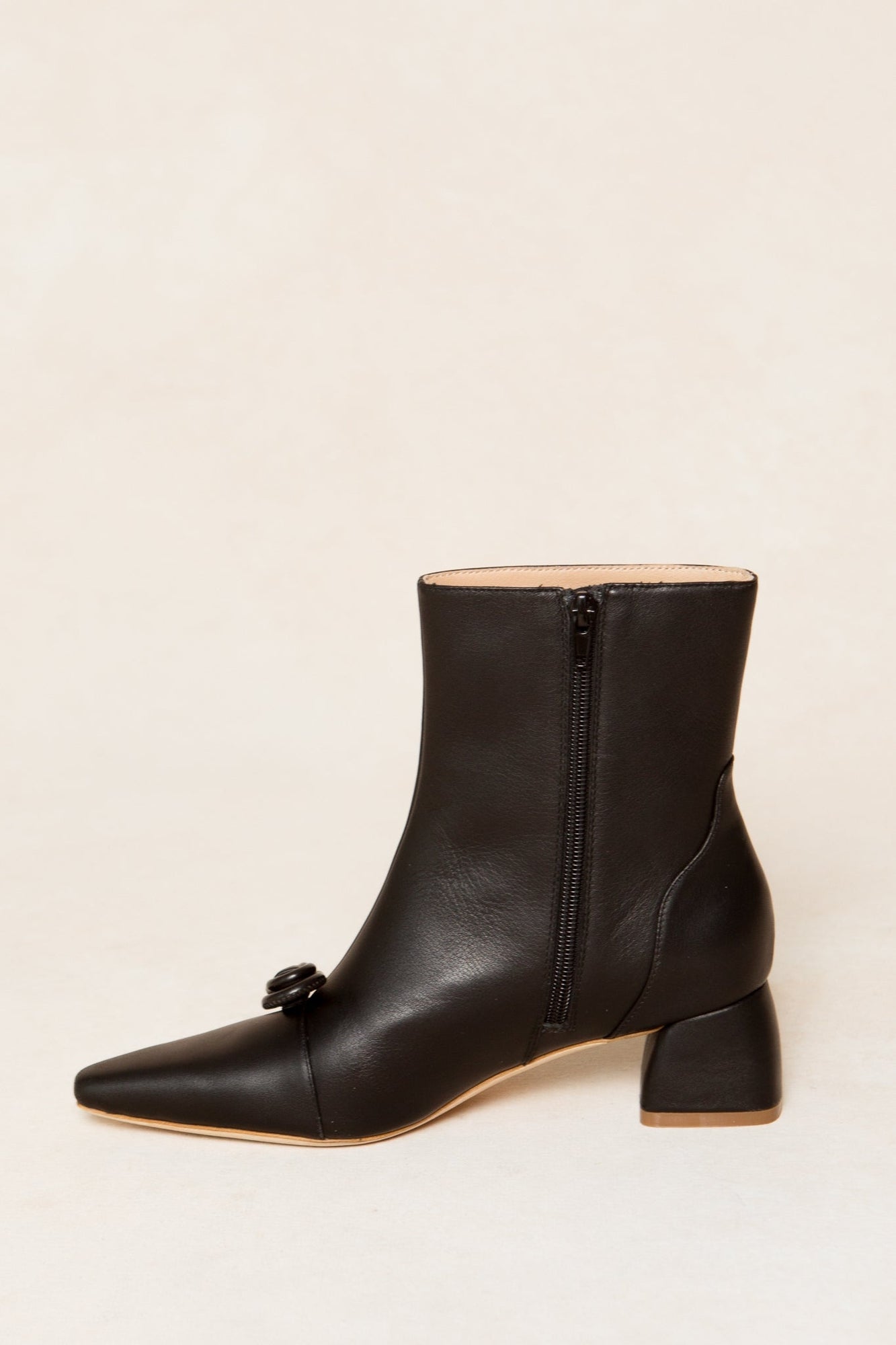 Women | Ivy Bow Ankle Boot | Black