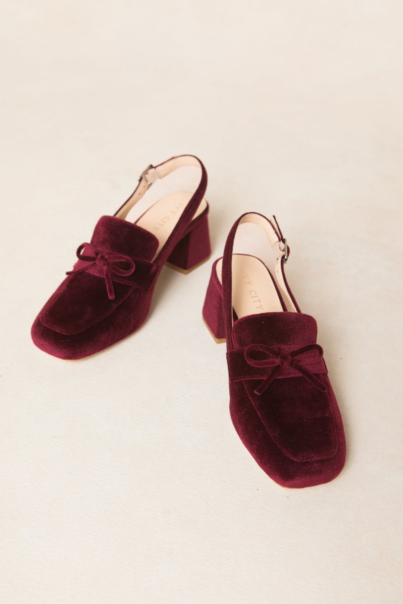 Women | Ivy Bow Loafer | Red