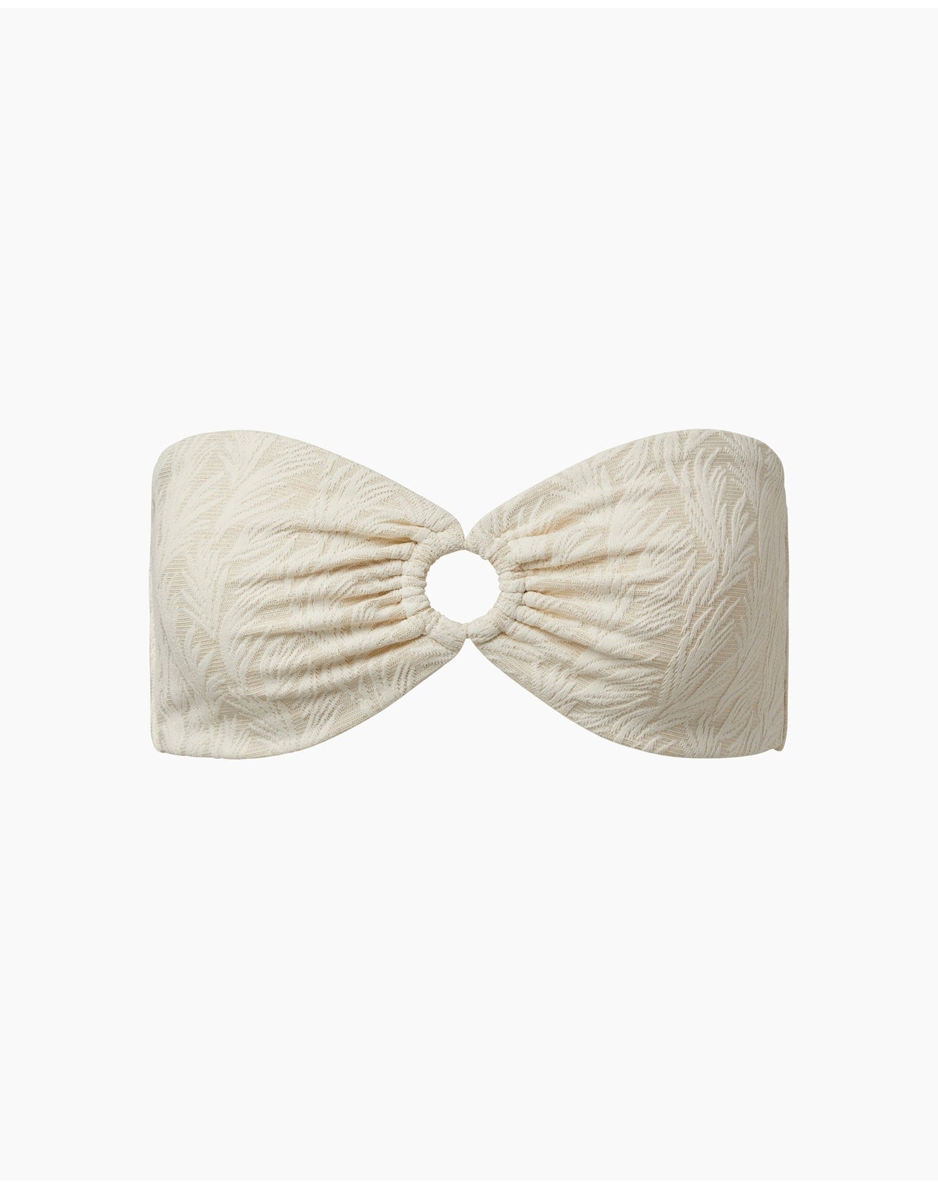 Women | Luna Bikini Top | White Gold