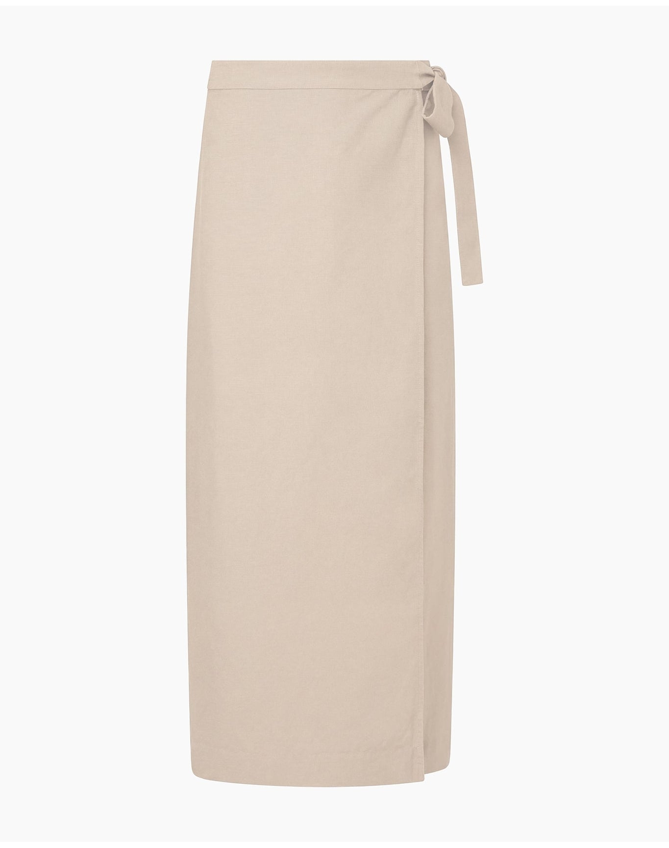Women | Maxi Wrap Skirt | Flax