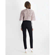 Women | Mink Collarless Bolero | Stucco