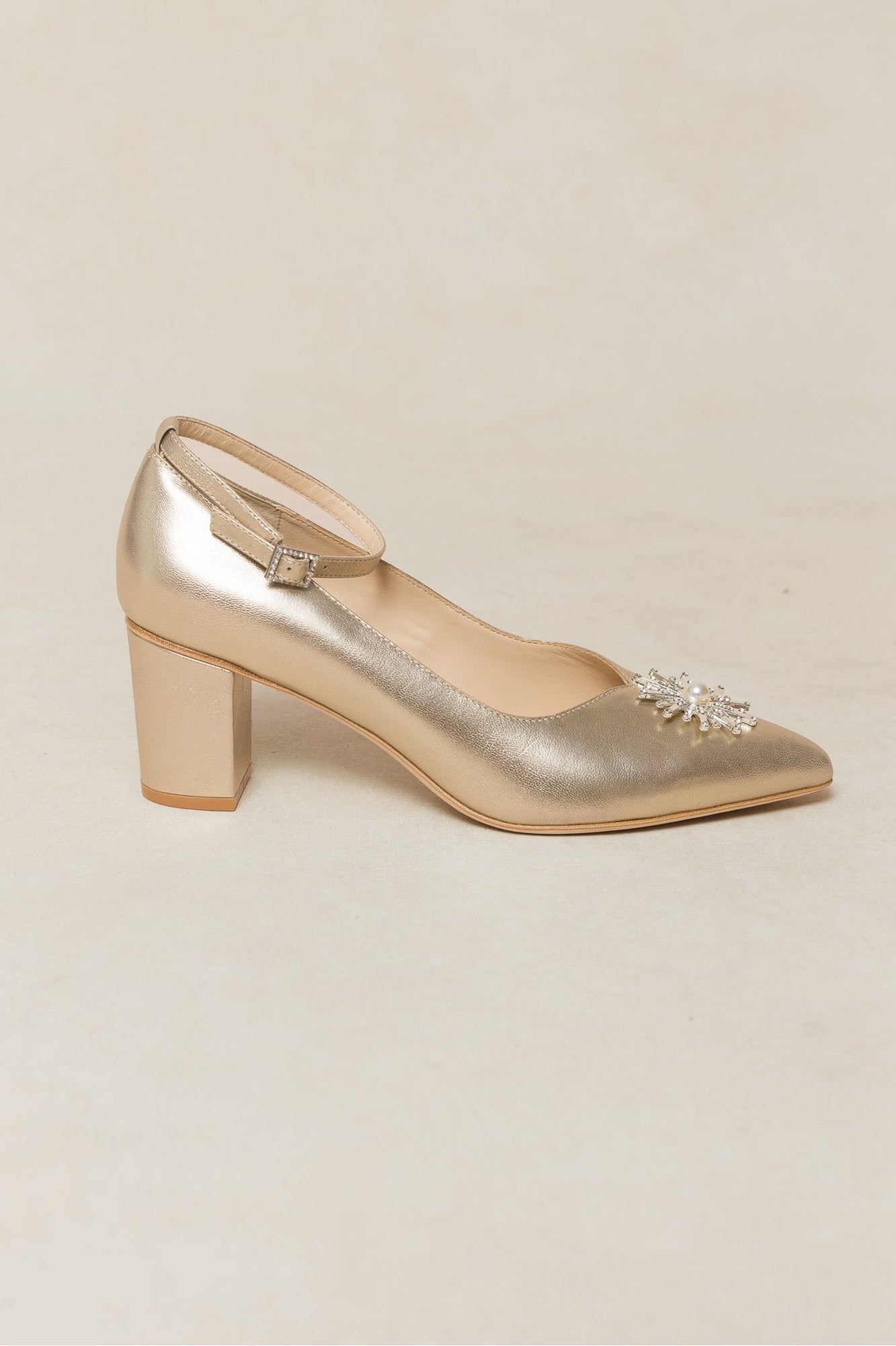 Women | Serendipity Heel | Gold