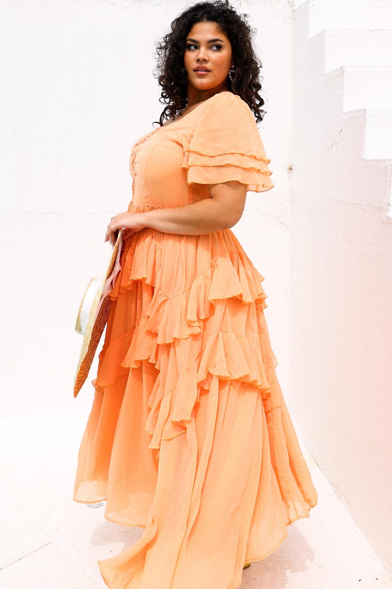 Women | Solana Dress | Orange