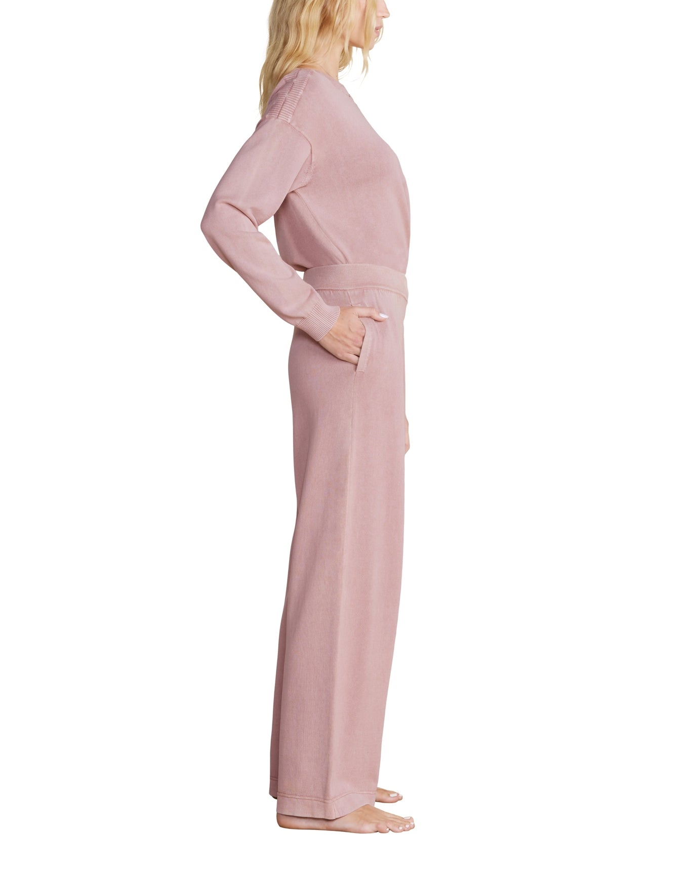 Women | Sunbleached Seamed Pant | Teaberry