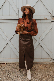 Women | Sybil Blouse | Brown