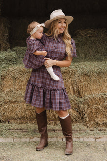 Women | Virginia Dress | Plaid x Multi