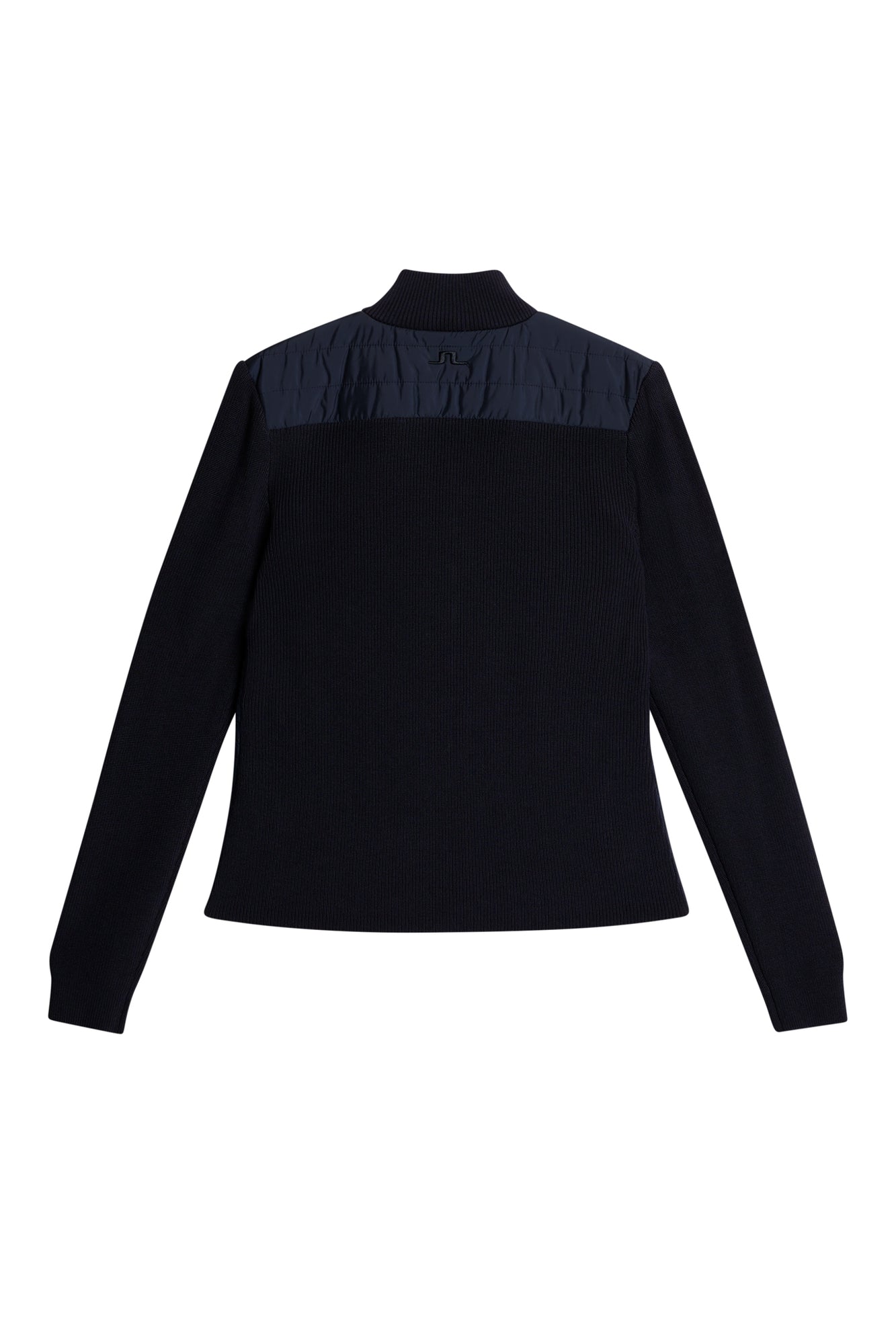 Women | Wren Knitted Hybrid Jacket | JL Navy
