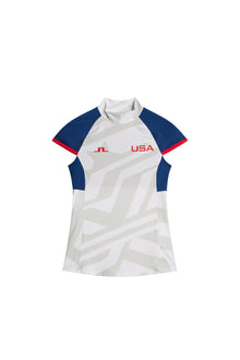 Women | Yvette Top Amb | Us Golf White