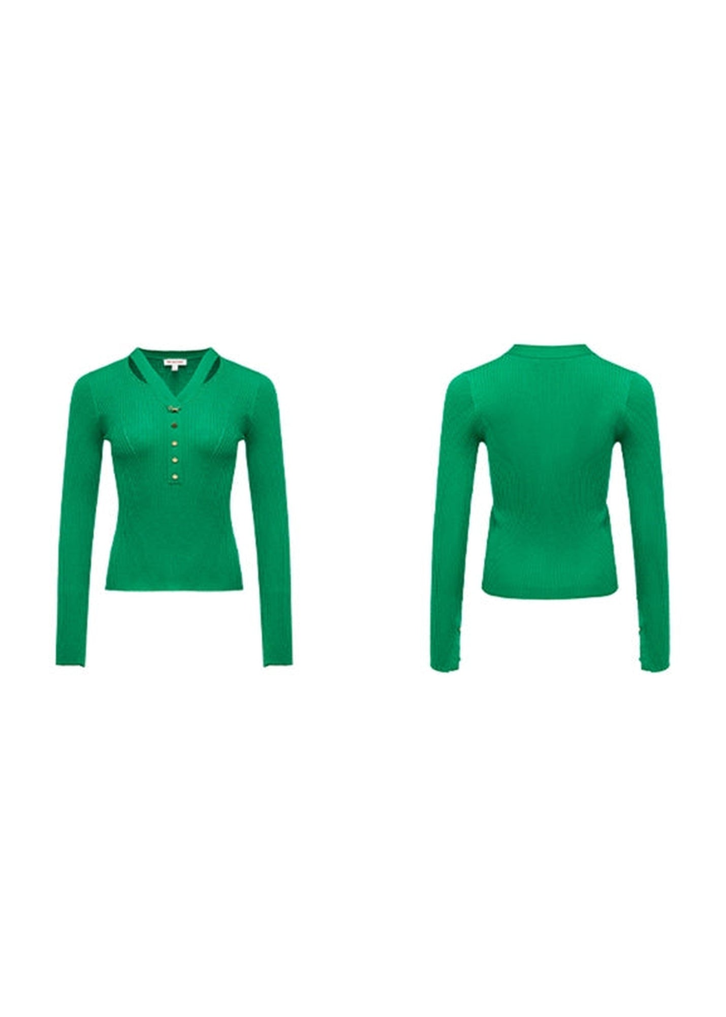 Wool Knitted Sweater | Green